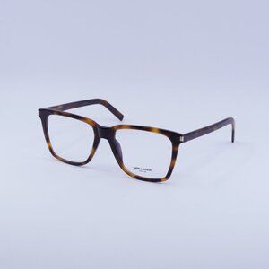 Saint Laurent SL717 SLIM 003 Eyeglasses Havana 54mm Square Frame
